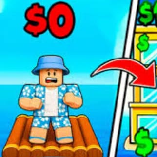Obby: Raft Tycoon. Ocean of Money!