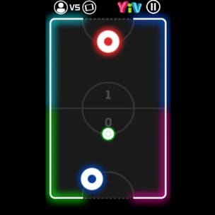 Glow Hockey Online