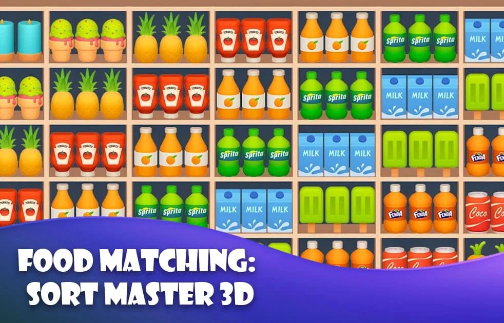 Food Matching: Sort Master 3D