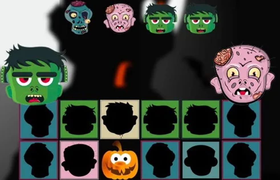 Halloween Scarry Heads