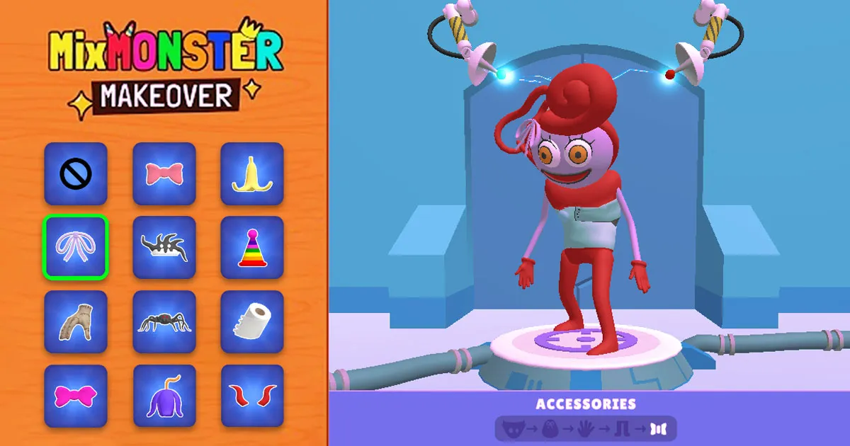 Monster DIY Makeover - Style & Customize Funny Monsters
