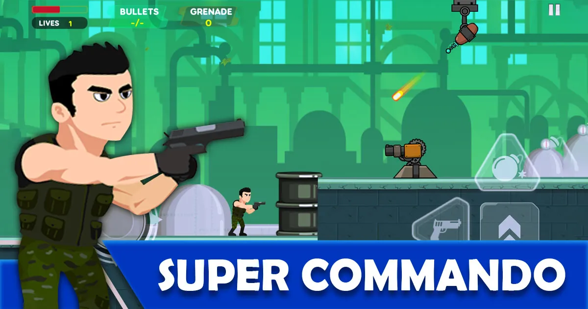 Super Commando - Play free on HuhGames