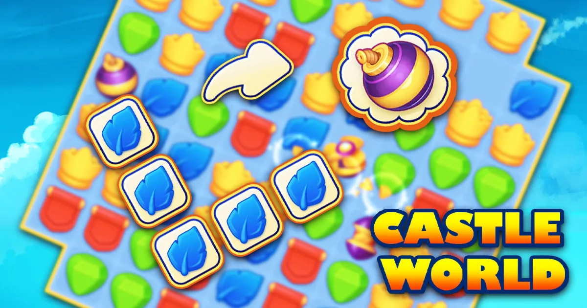 Castle World: The Ultimate Match 3 Puzzle Adventure