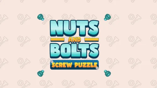 Nuts And Bolts Screw Puzzle