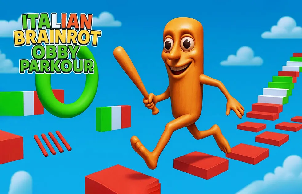Italian Brainrot Obby Parkour
