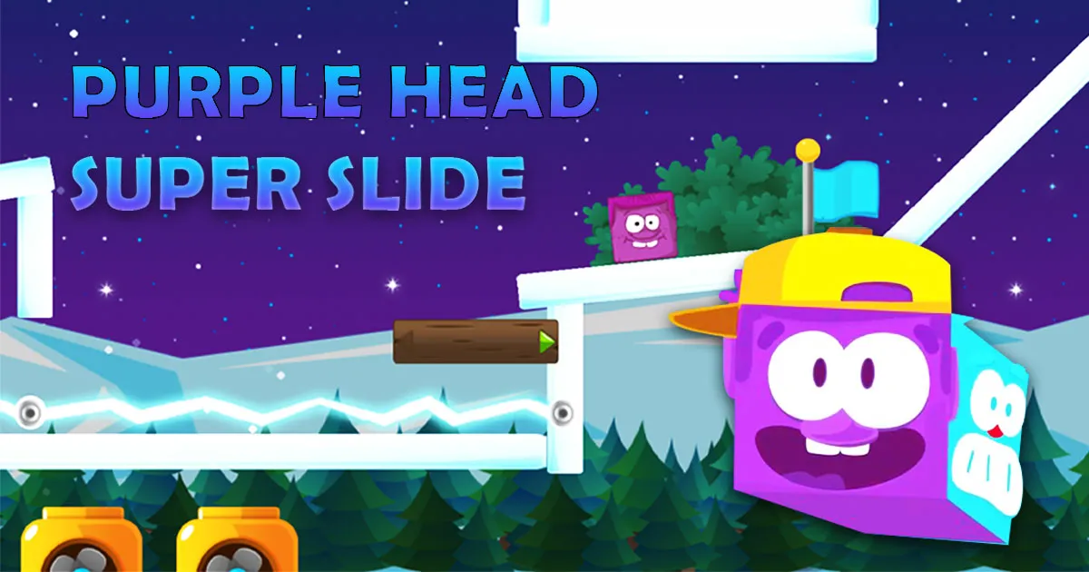 Play Purple Head Super Slide: Slide, Bounce, and Win Today!